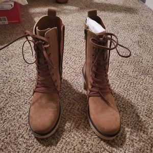 Womens military boots sz 6.5